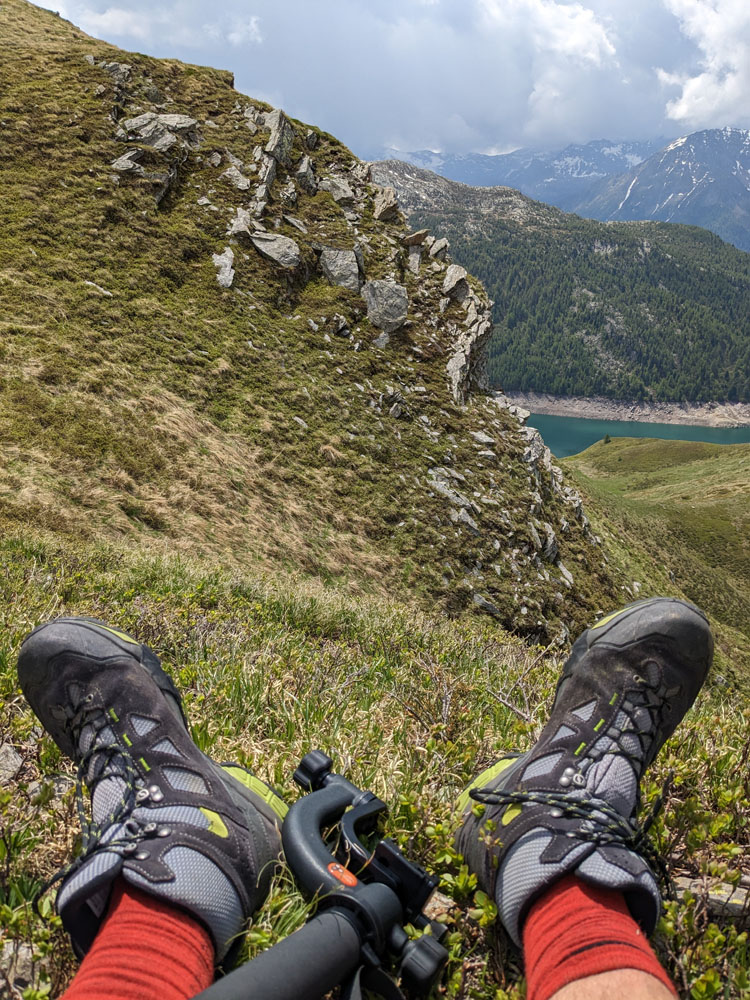 Val Piora 2023 - bei den Steinhühner