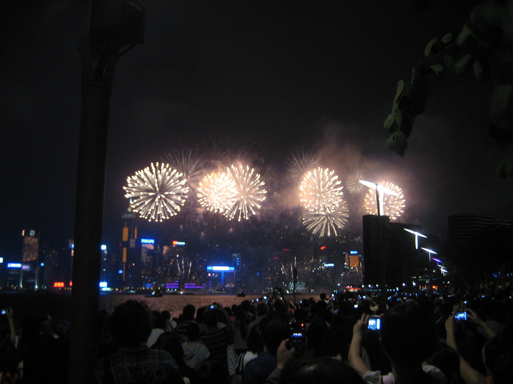 Feuerwerk am Nationalfeiertag