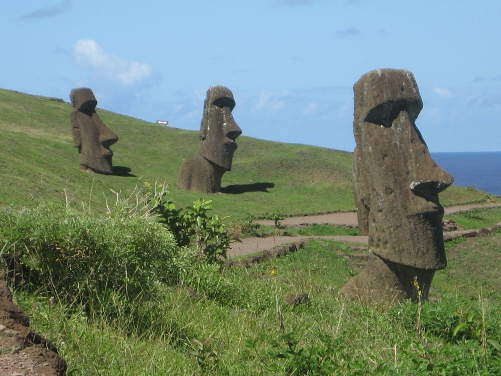 An der Geburtsstaette der Moai