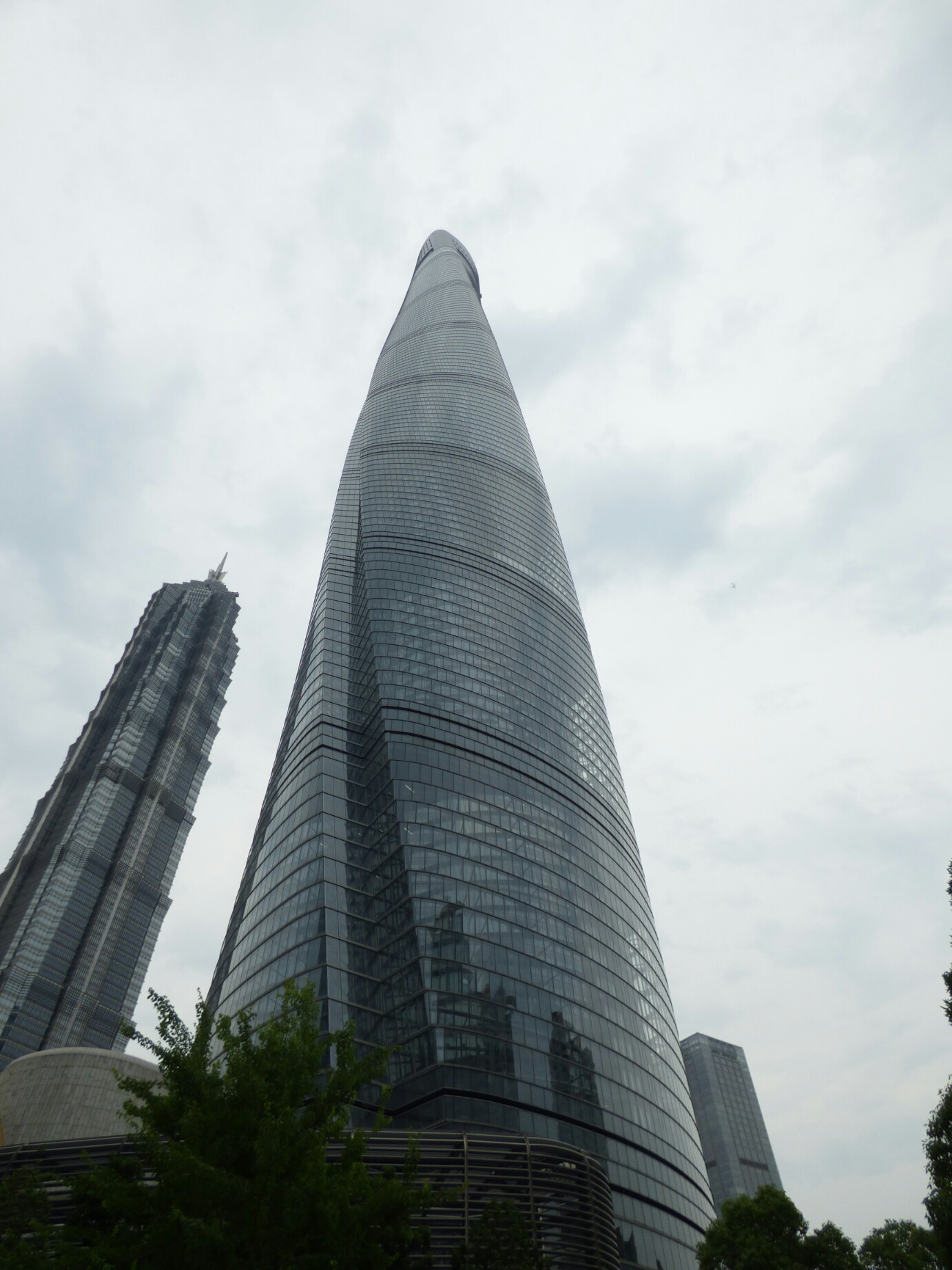 Der Shanghai-Tower...