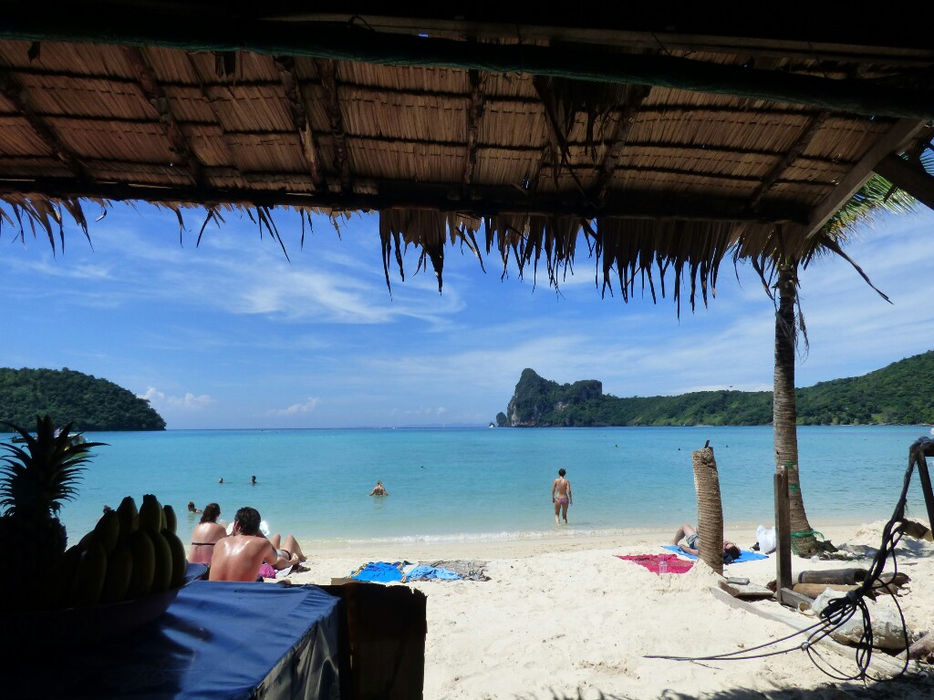 Impressionen vom Strand auf Ko Phi Phi