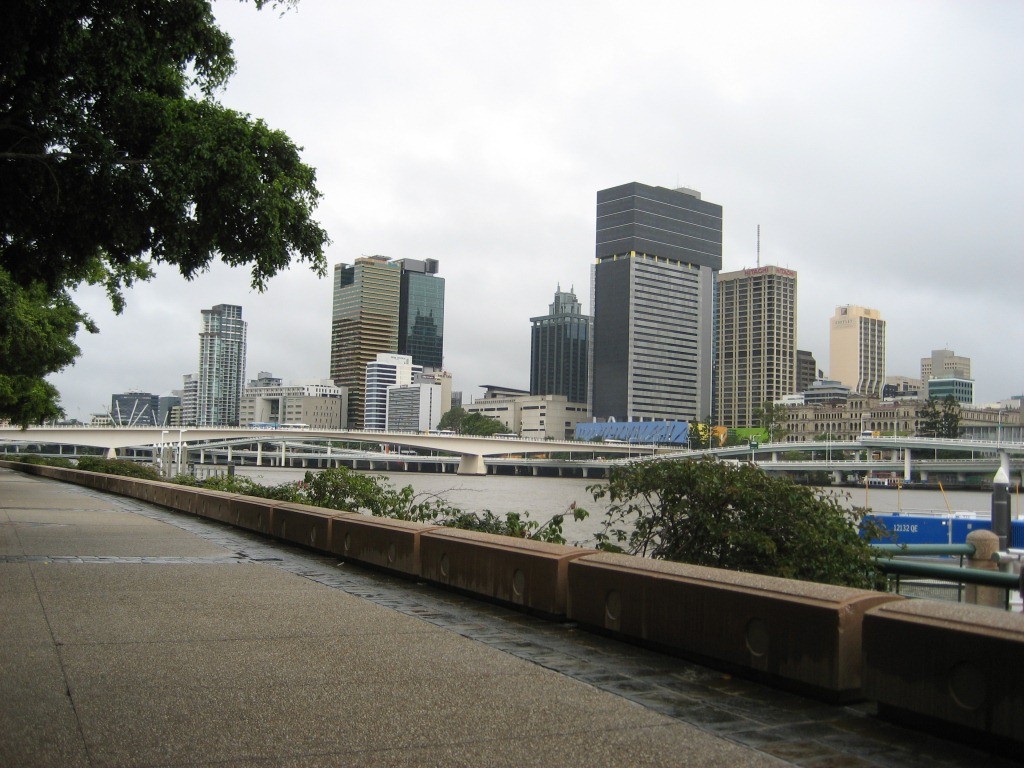 Die Innenstadt von Brisbane