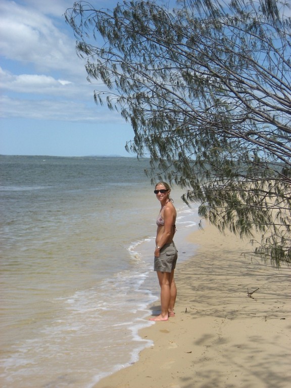 Am Strand von Fraser Island