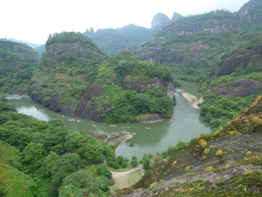 Am Fluss der neun Biegungen bei Wuyishan