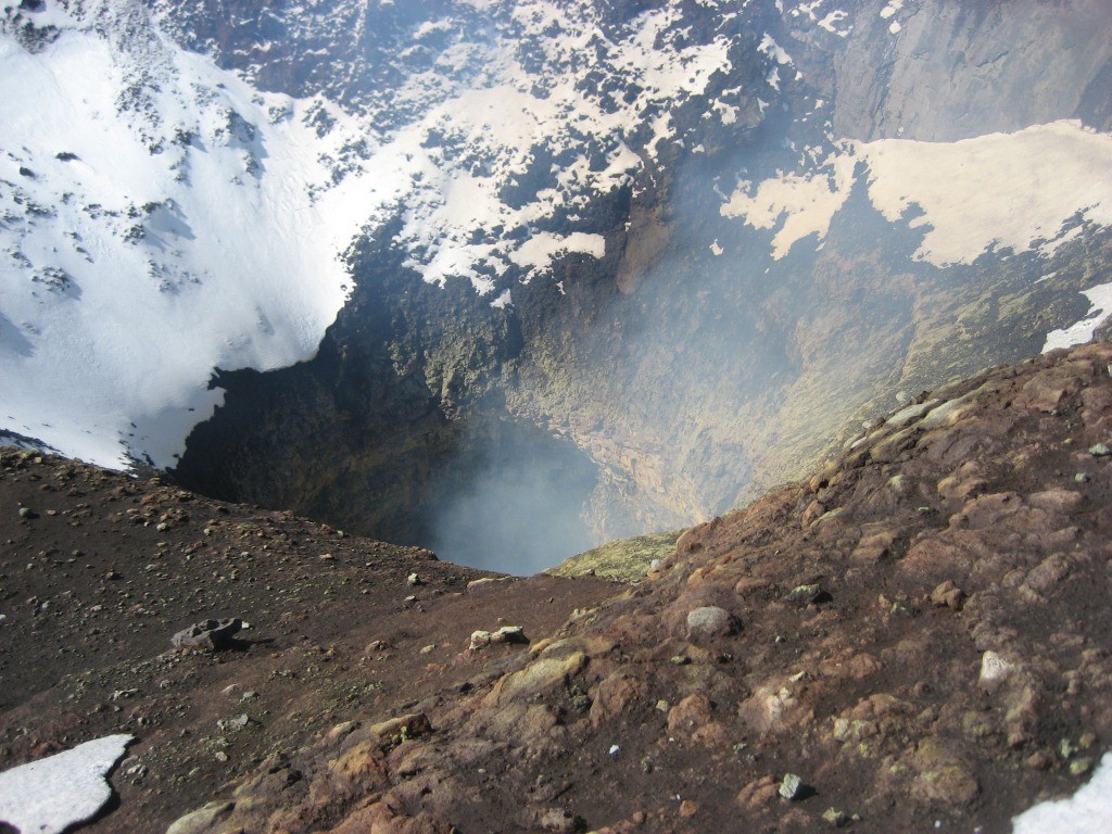 Der rauchende Krater