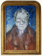 Autoportrait, 2004 (huile sur bois,coll. part. GR)