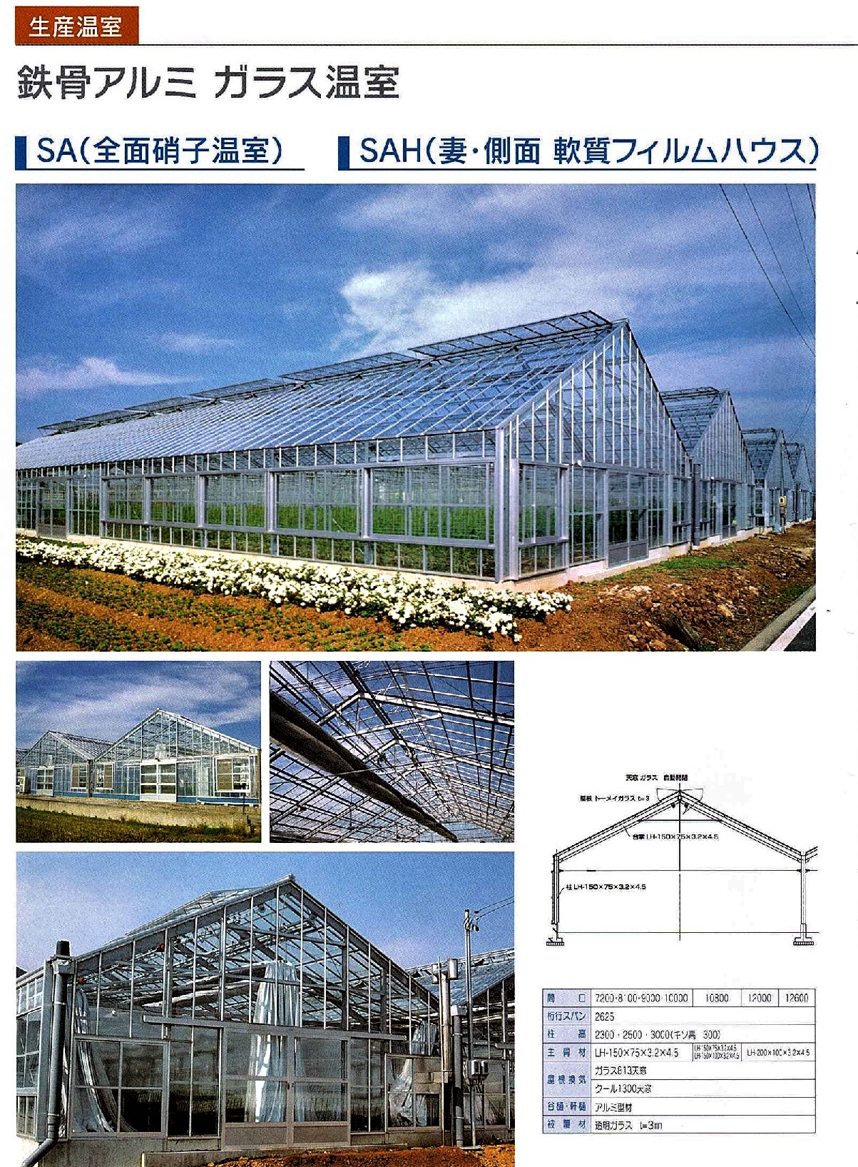 野菜 花 果実 展示場 採光ハウスなど色々な温室ビニールハウスのご紹介 トーヨー産業 株 暗渠管 暗渠排水全般 法面資材等
