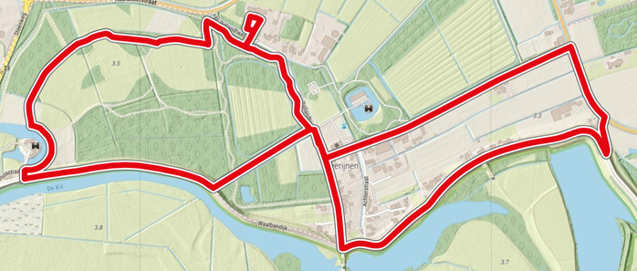 Route Neerijnen
