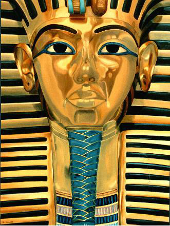 Tutankhamen - Oleo 111x83 (1992) - Daniel Dankh