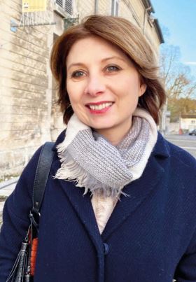 Jeanne Roussel mène la liste des Citoyen(ne)s Cotterézien(ne)s à l'élection municipale de mars prochain.