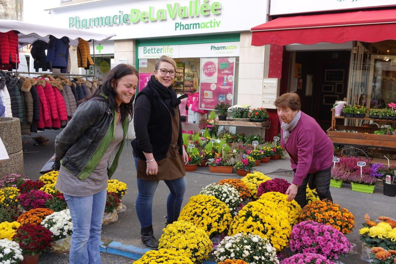 Les commerçants de Dormans ont su attirer la clientèle...