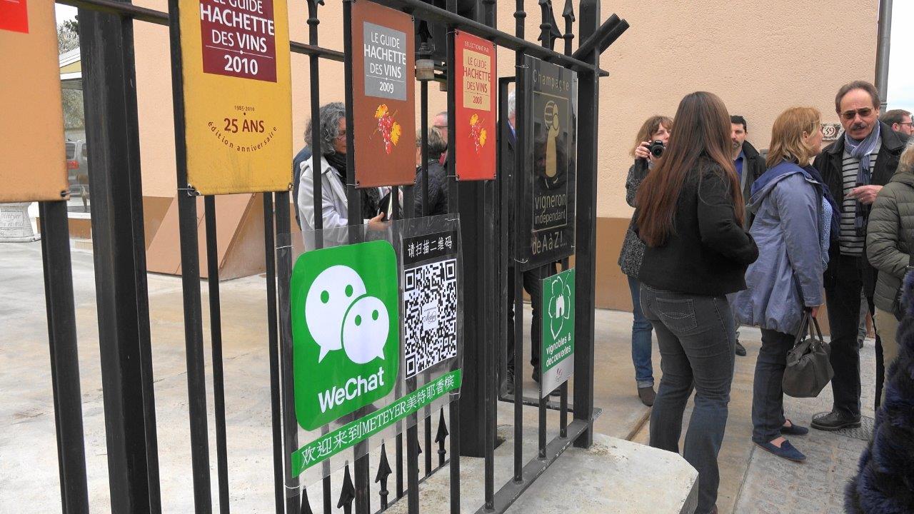 L'application WeChat revendique 846 millions d'utilisateurs en Chine et autant de touristes potentiels...