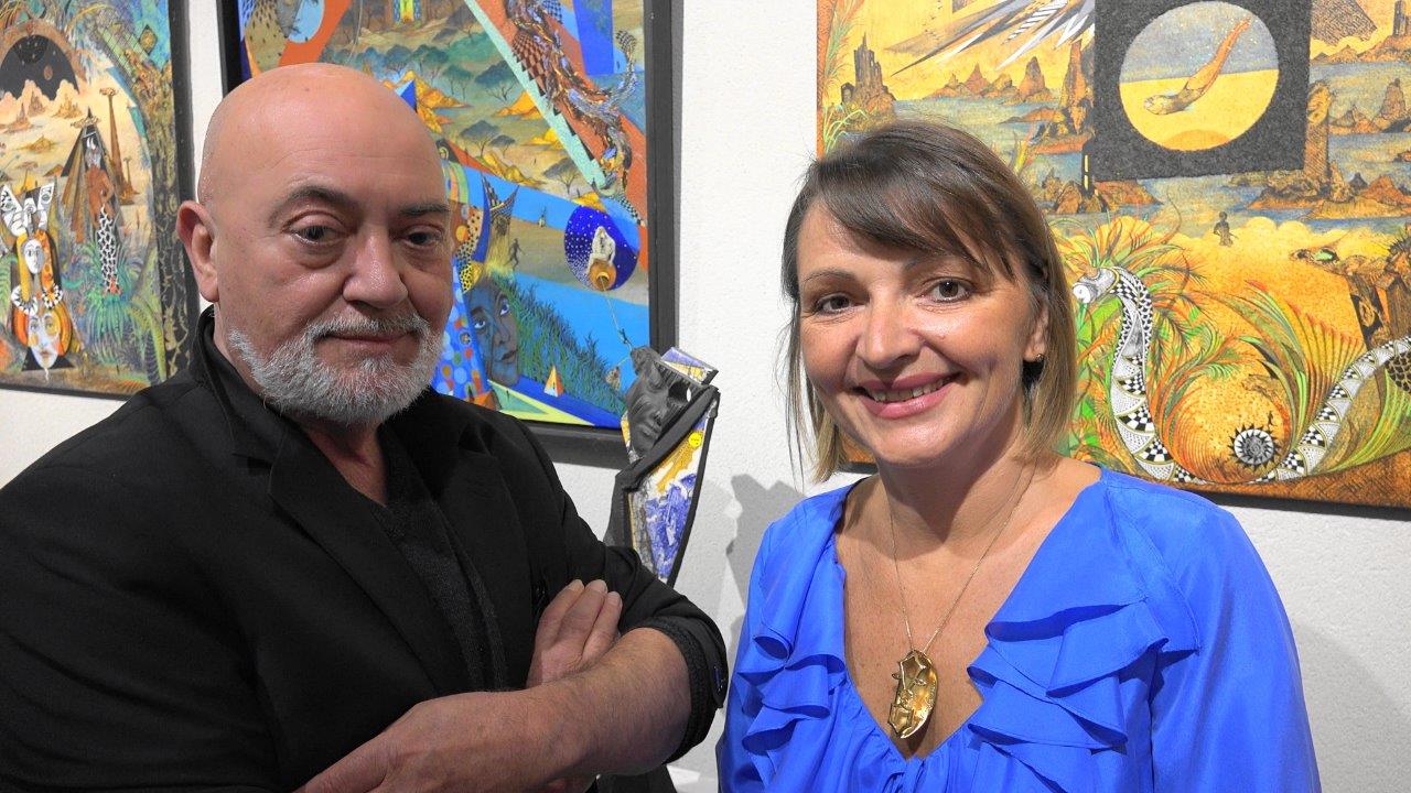 De gauche à droite : Barocco, avec Jacques Massard, et Anna Météyer.