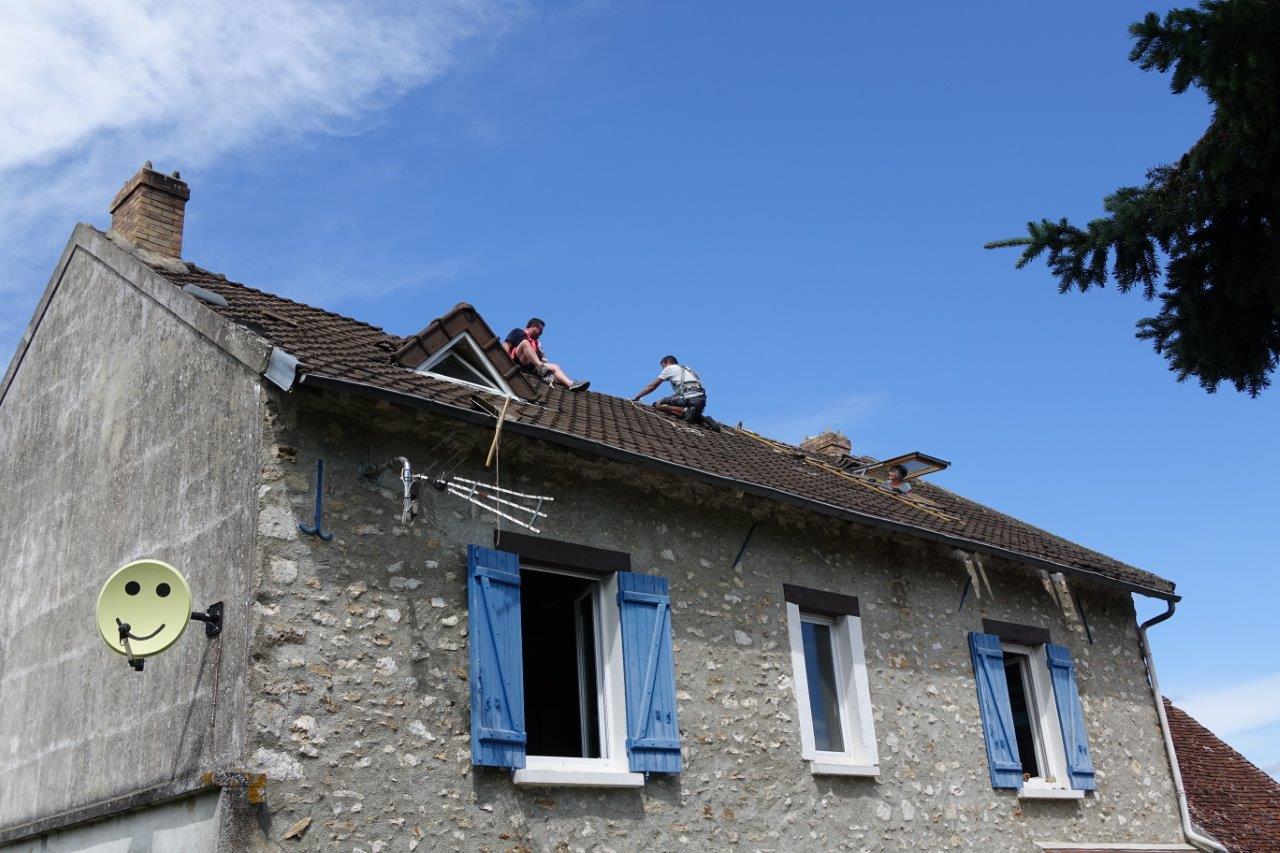 Il faut réparer les dégâts avec les précautions d'usage lorsque l'on n'est pas du métier.