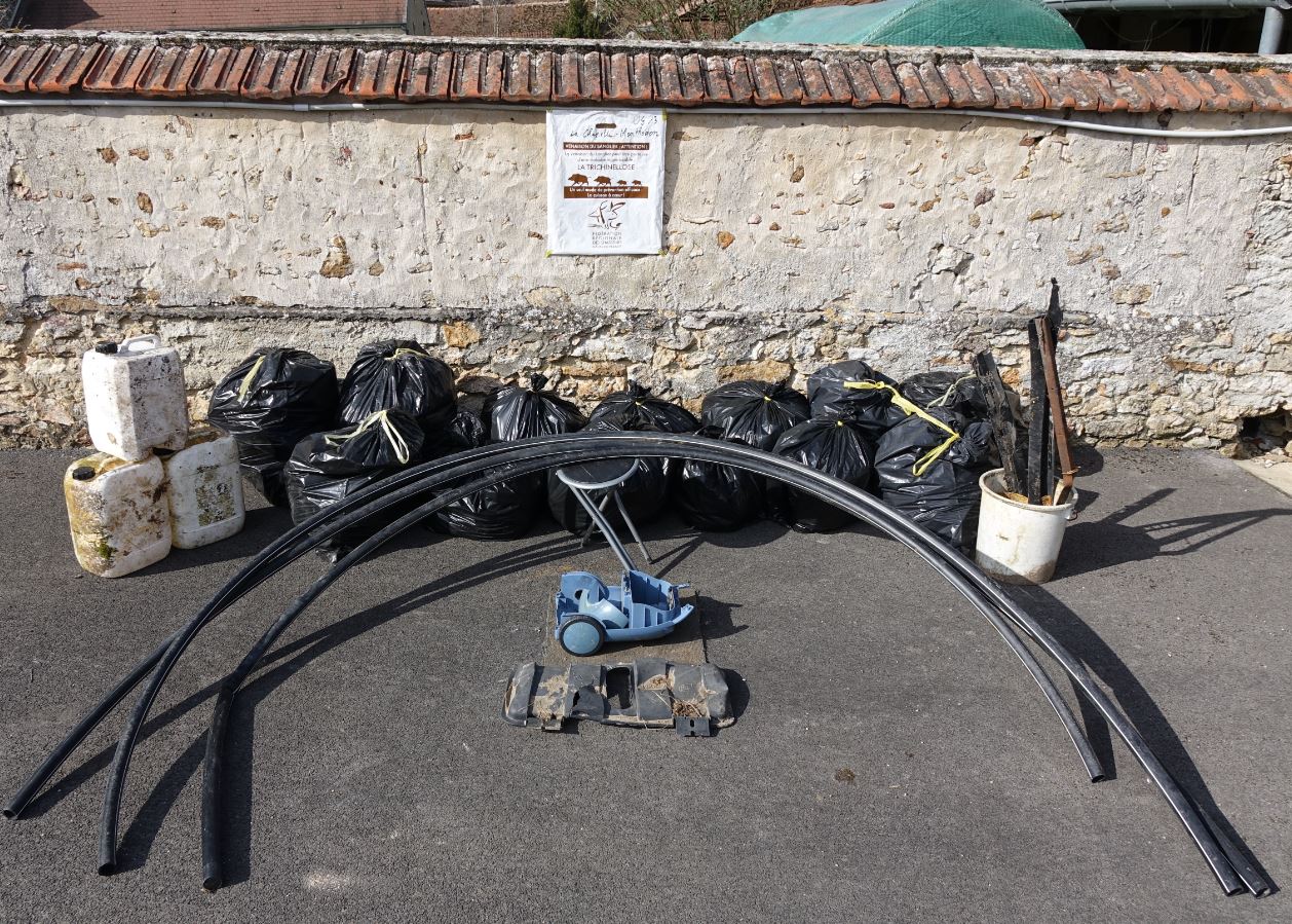 Toujours des déchets...