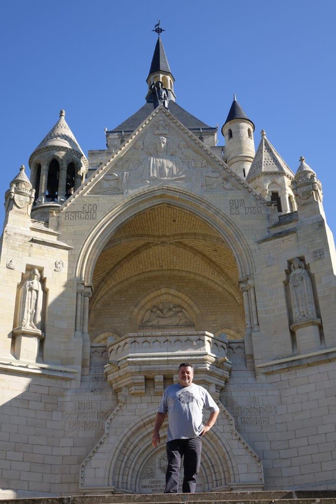 Philippe Quintais visite le Mémorial des Batailles de la Marne de Dormans...