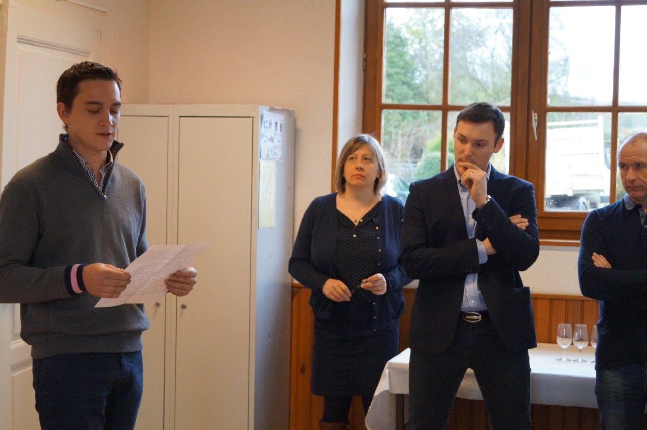 Benoît Roulot est le président de l'association viticole de Vallées-en-Champagne depuis juillet 2016...
