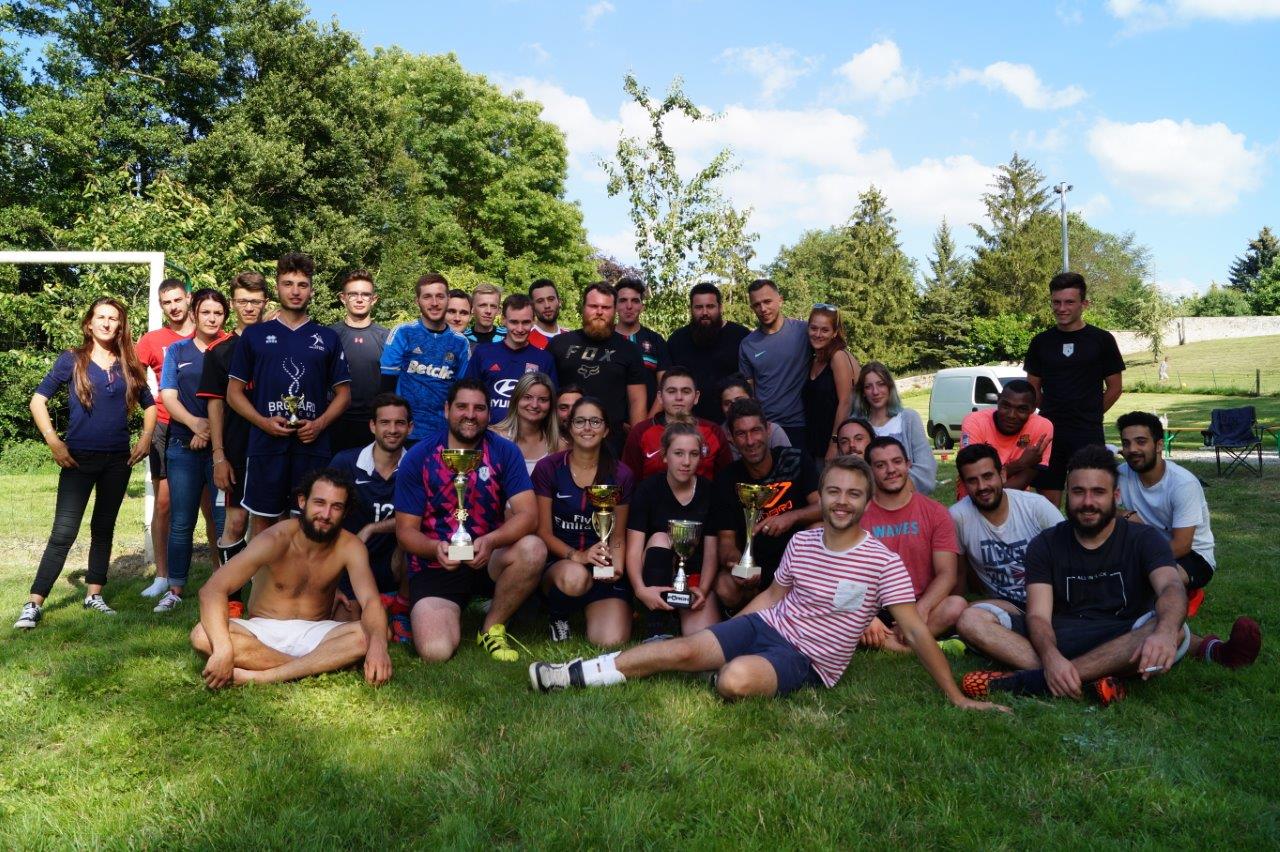 La seconde édition du tournoi de football s'achève dans une belle communion.