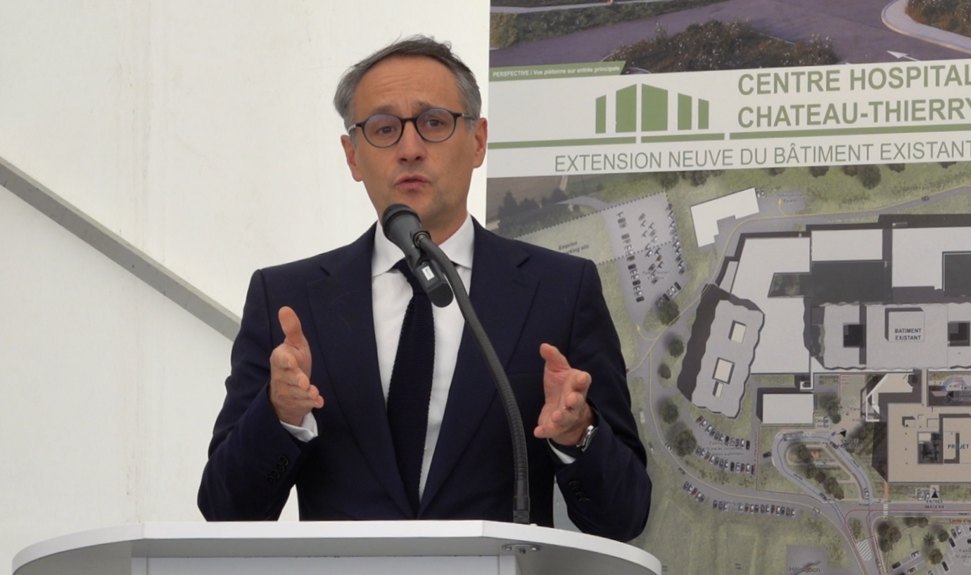 Hugo Gilardi, Directeur général de l'Agence Régionale de Santé Hauts-de-France.