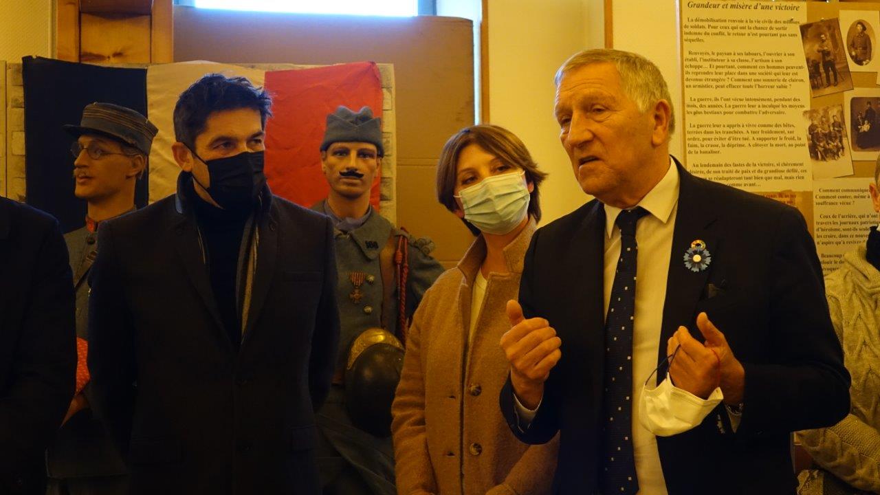 Le député de l'Aisne Jacques Krabal a fait un discours assez court.