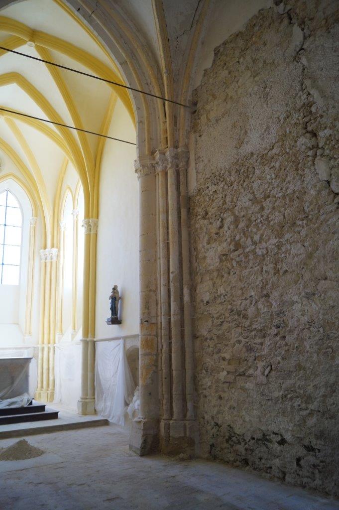A droite, la restauration est envisagée en 2018.