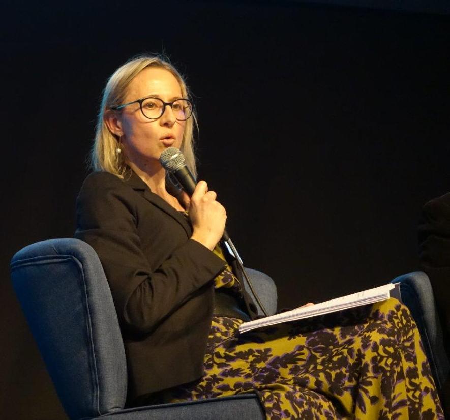 Christelle Piat, directrice de l'agence des particuliers Joussaume Latour de Château-Thierry et secrétaire de la Caisse locale du Sud de l'Aisne du Crédit Agricole Nord Est.