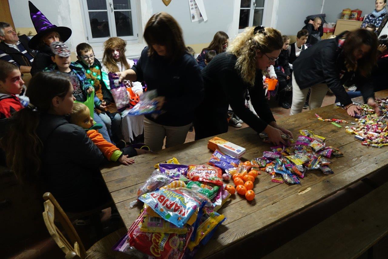 Les mamans assurent le partage équitable du butin.