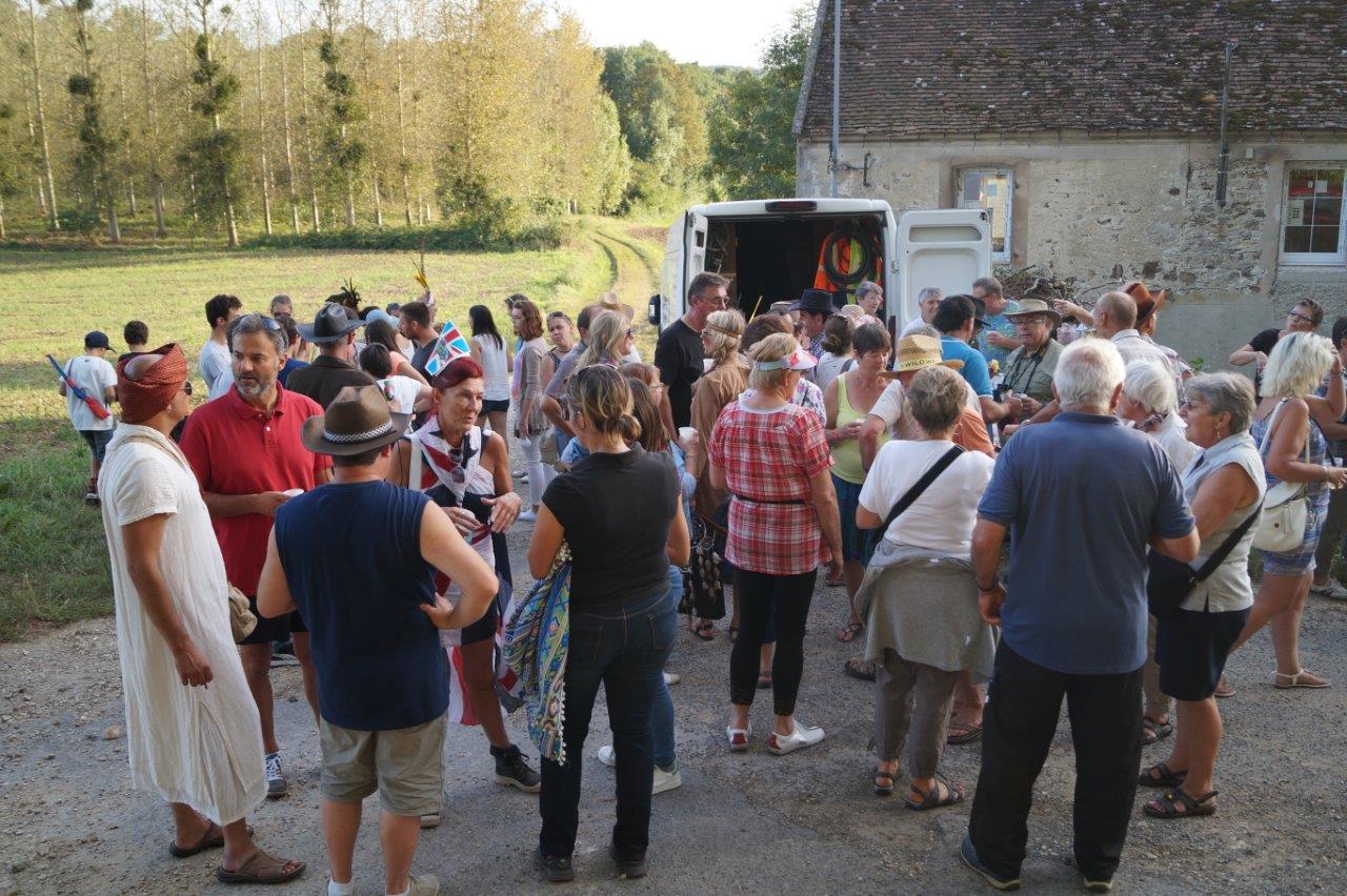 2ème arrêt buvette ouvert par le foyer rural.