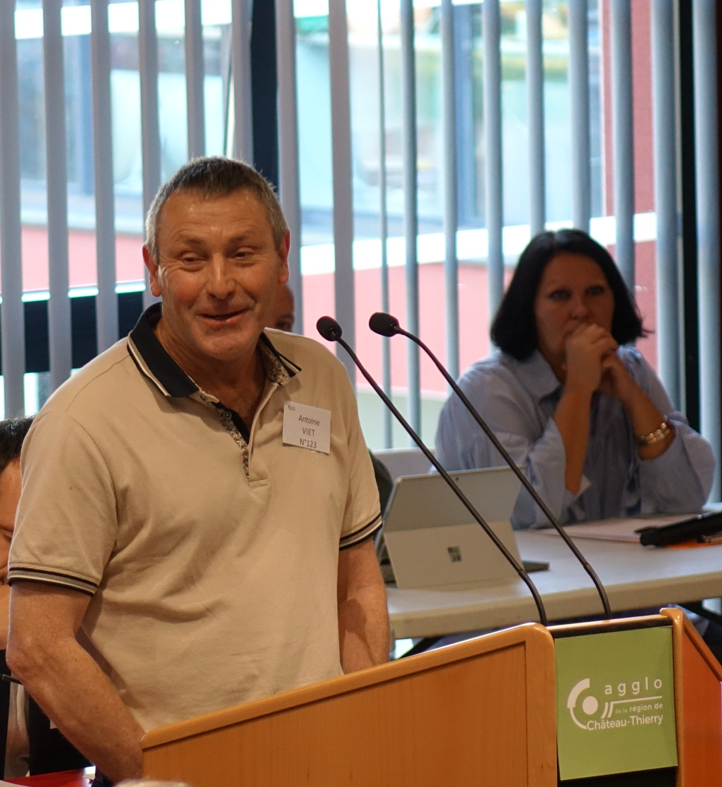 Antoine Viet est candidat au poste de premier vice-président.