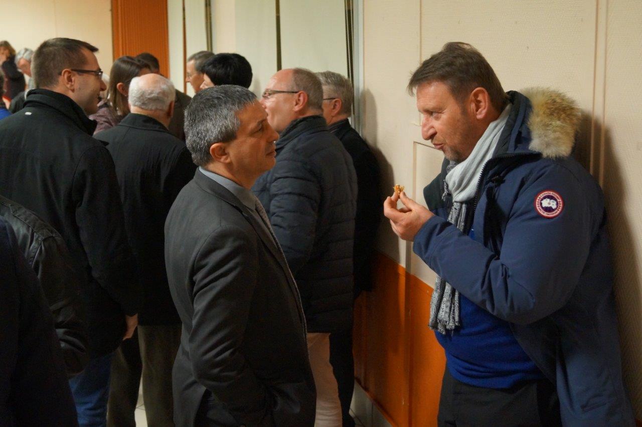 Rencontre au sommet entre l'UDI (à gauche : Nicolas Fricoteau) et Les Républicains (à droite : Eric Mangin).