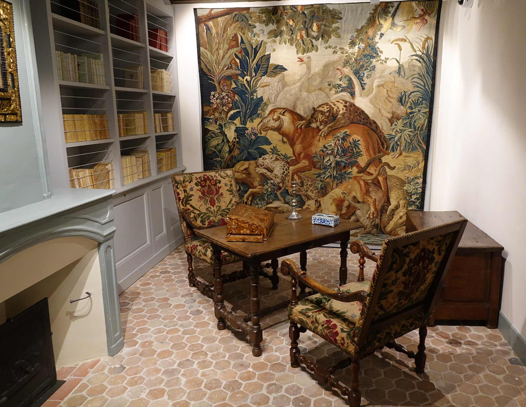 Le bureau de Jean de La Fontaine.