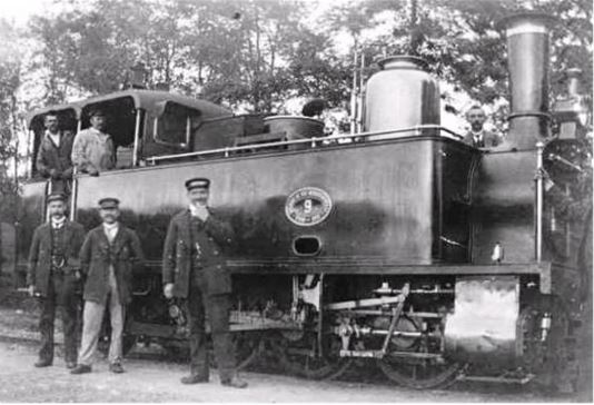 Locomotive des CFD La Ferté-sous-Jouarre - Montmirail.