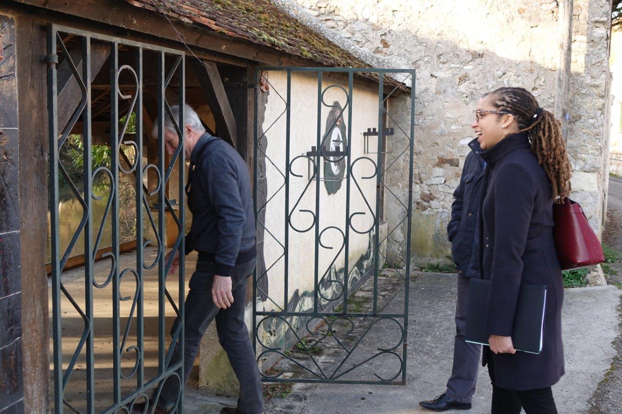 Le lavoir de Condé-en-Brie faisait partie de "Fabulis", le défunt parc autour des fables de Jean de La Fontaine créé en 2002 et regroupant une quarantaine de communes du Sud de l'Aisne.