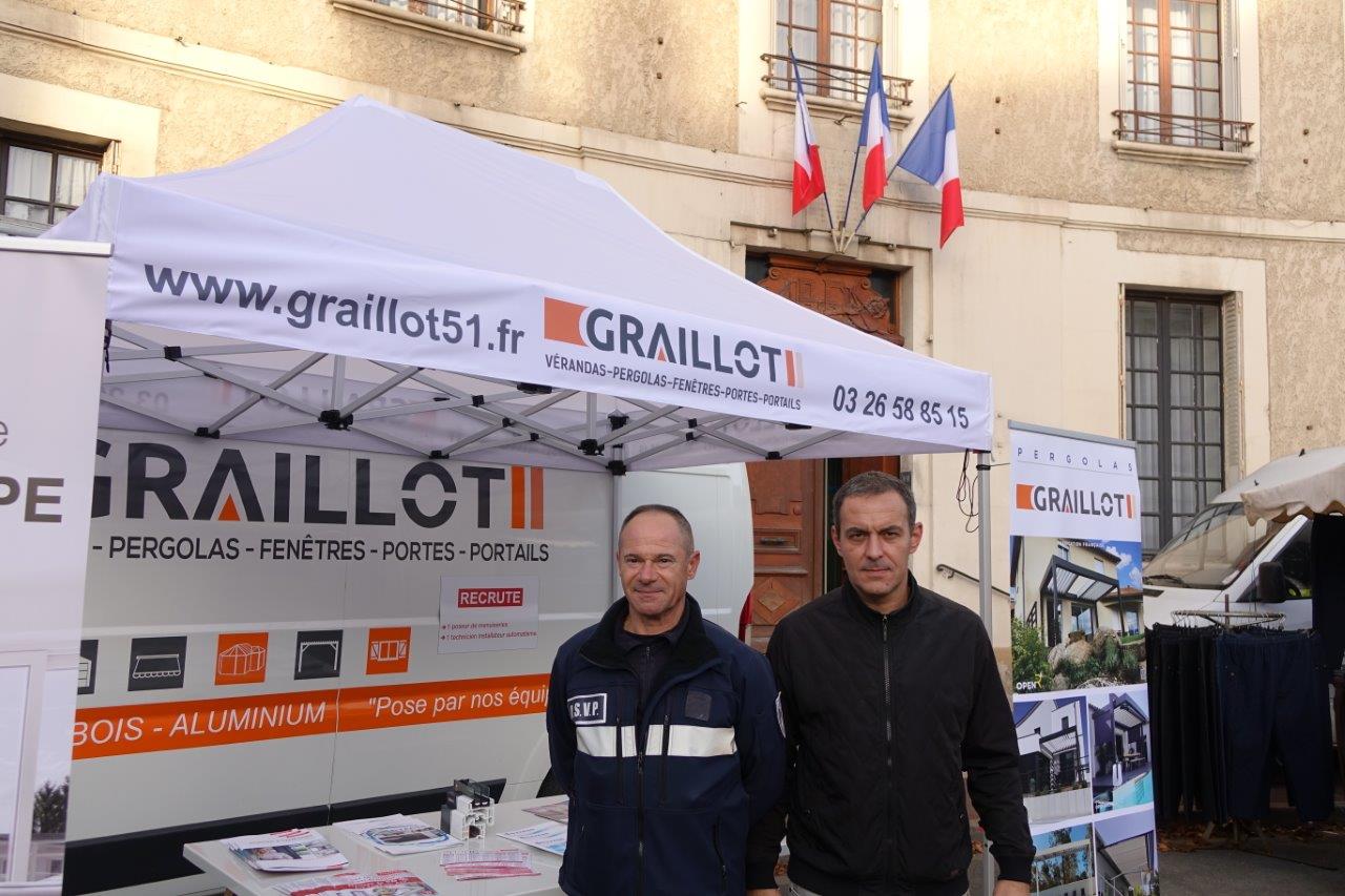 De gauche à droite : Alain Brazier et Manuel Cordeiro.