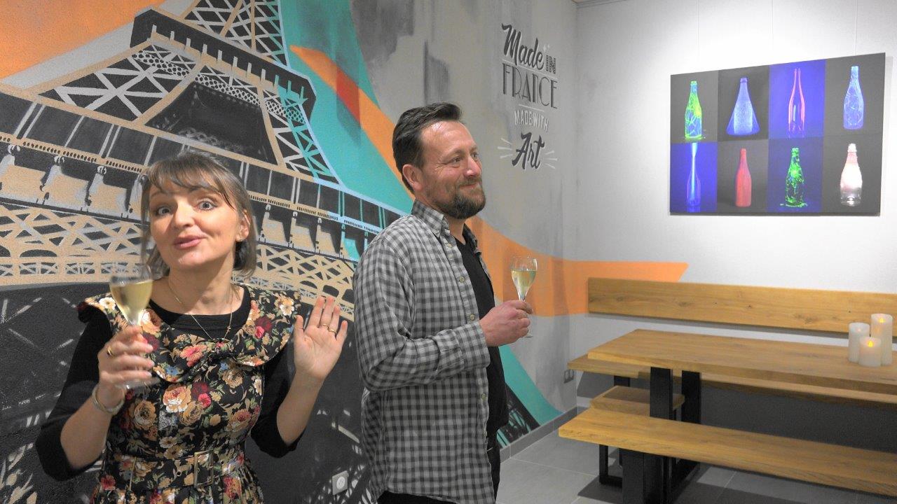 Anna Météyer se bat, contre vents et marées, pour offrir au public du territoire et d'ailleurs des expositions d'art de qualité.
