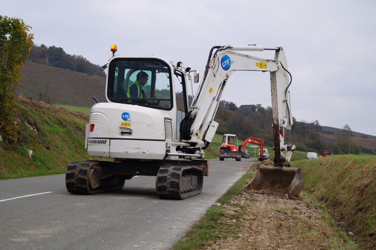 ...ainsi qu'à la finition du chantier.