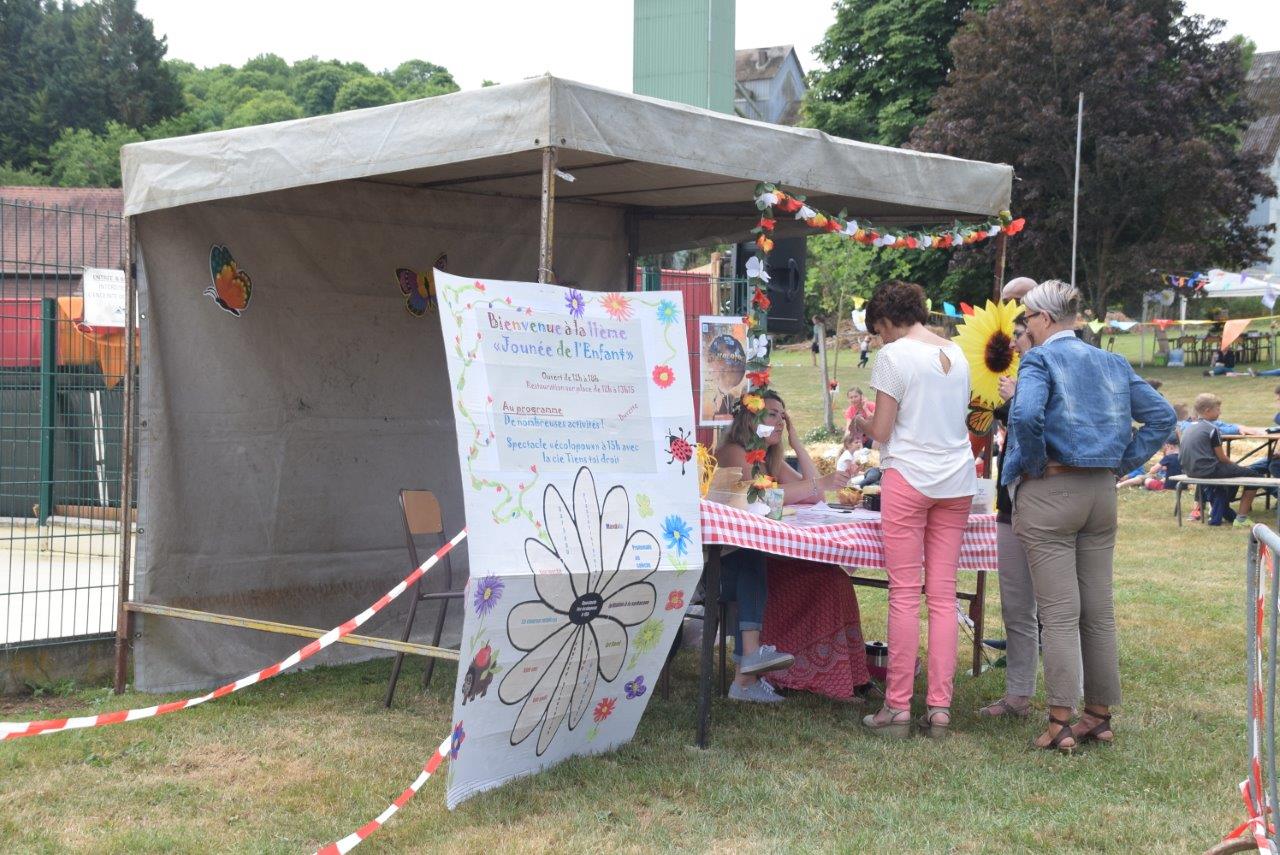 Le parc de la mairie de Condé-en-Brie a accueilli une nouvelle fois la Journée de l'enfant.