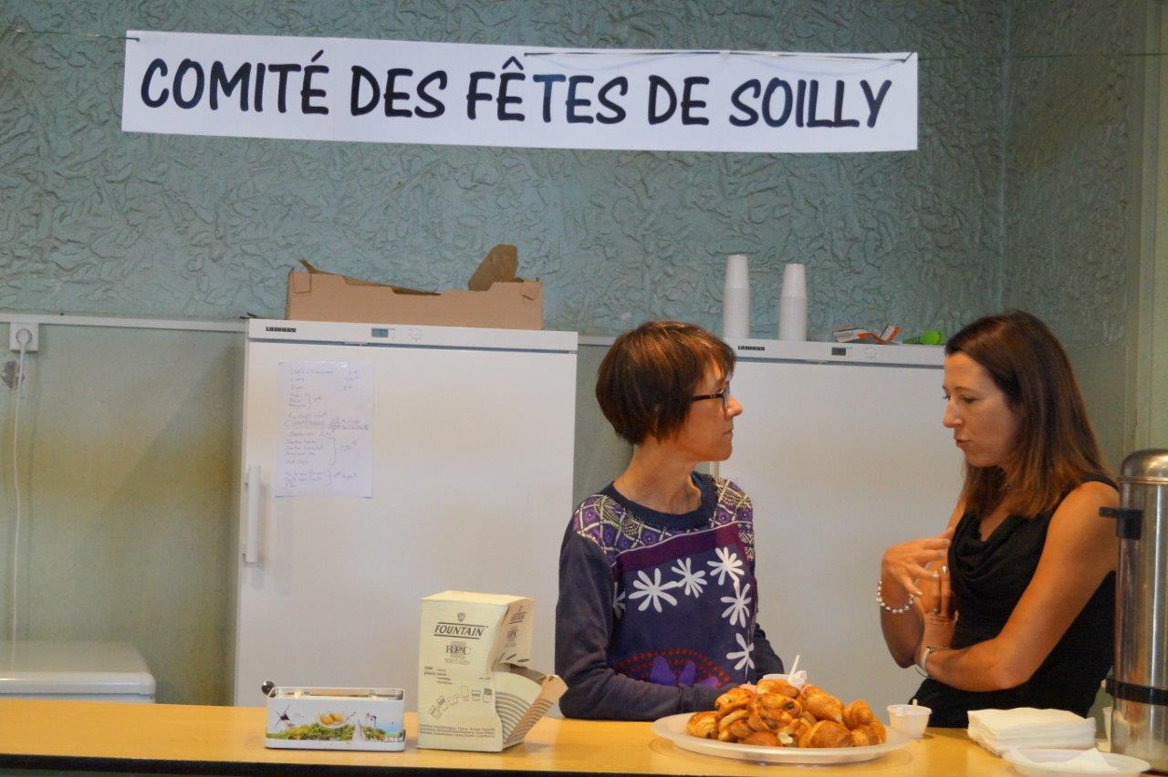 Le Comité des Fêtes du hameau de Soilly n'hésite pas à donner un coup de main lors des manifestations organisées à Dormans.