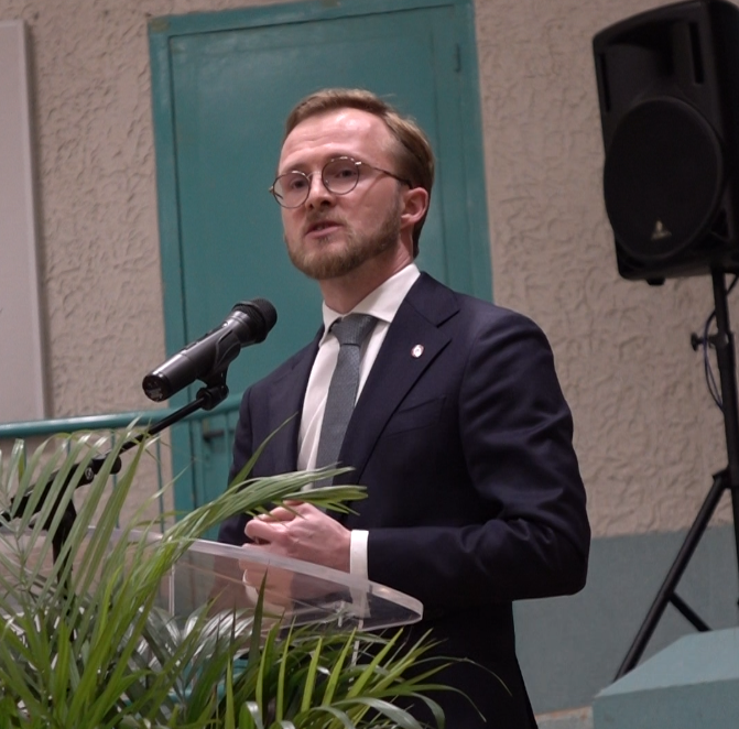 Maxime Michelet député de la 3e circonscription de la Marne.