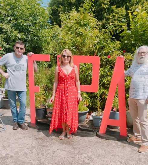De gauche à droite : les photographes amateurs Laurent Détré (Montigny-lès-Condé), Christine Perardel Guichard et Gil Cipière (Château-Thierry).