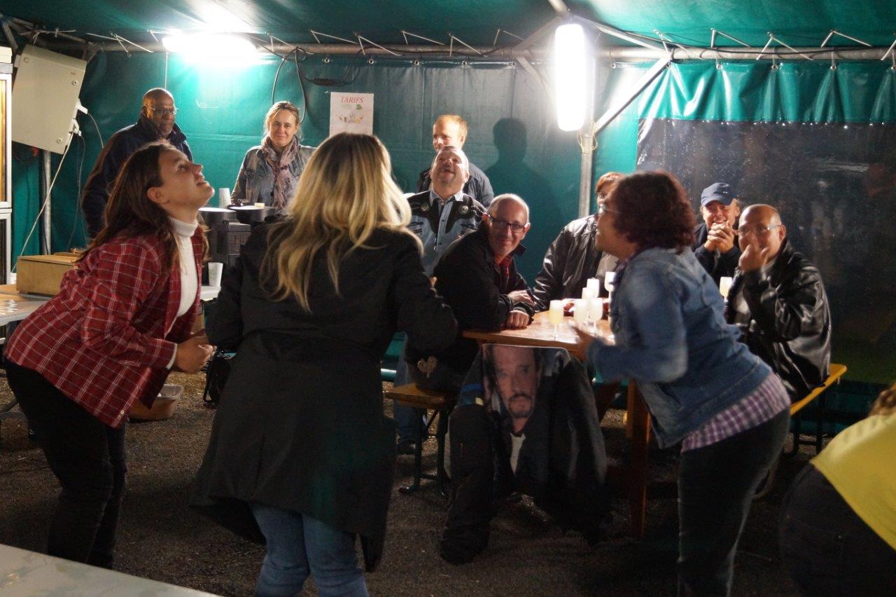 Le Comité des fêtes de Verdon a su, aussi, mettre l'ambiance...