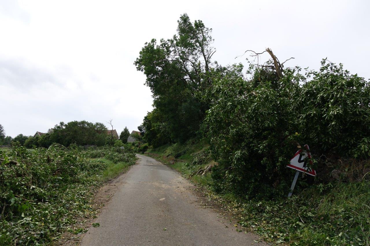 La montée vers Montigny-lès-Condé ne présageait rien de bon...