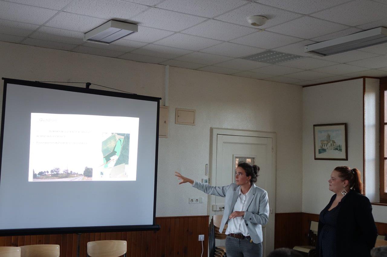 De gauche à droite : Margaux Duprez et Élodie Rabier-Martinelli, cheffes de projets au sein de la société QUADRAN.