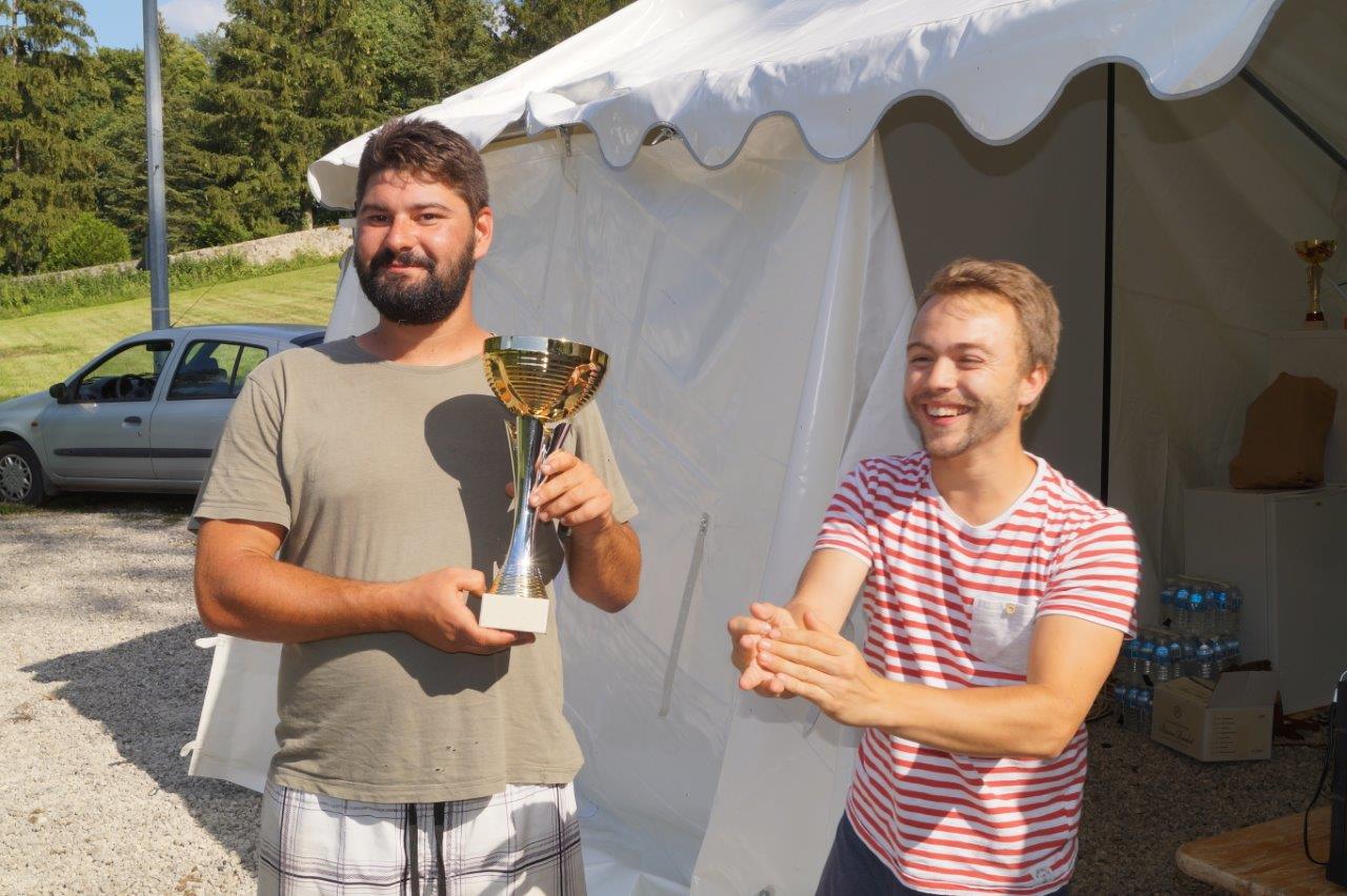 La commune nouvelle Vallées-en-Champagne était représentée par l'équipe de Baulne. Elle termine à la troisième place.