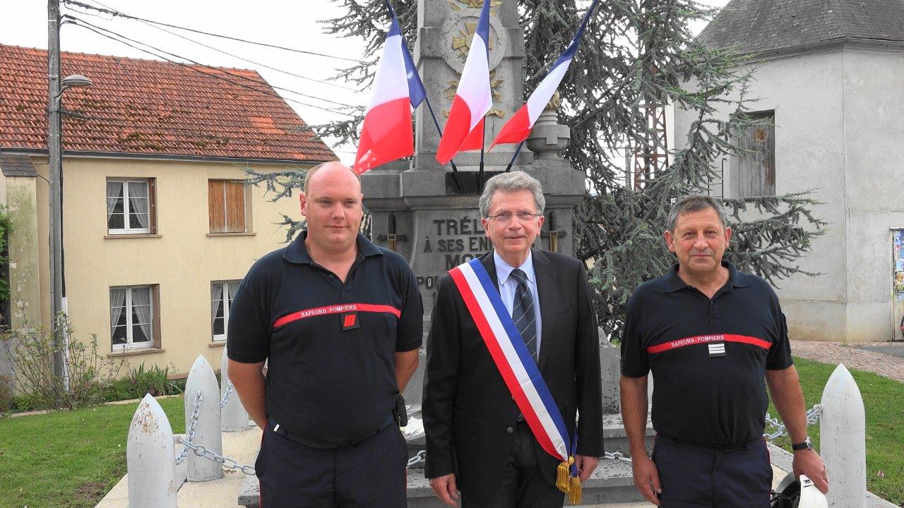 De gauche à droite : Mathias Boutville, Daniel Girardin et Vincent Couvent.