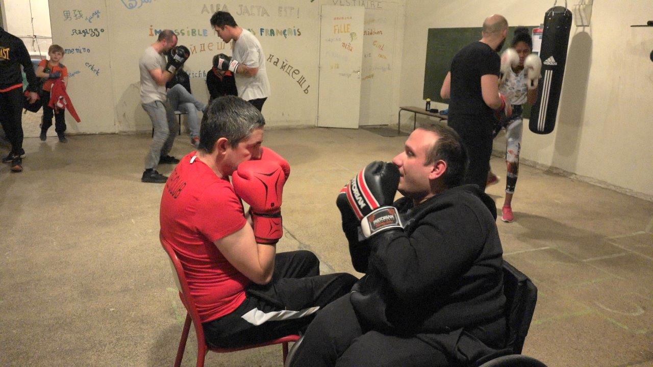 Les adhérents du Battle Club Vierzy ont eu plaisir à accueillir Grégory Forest dans leur salle.