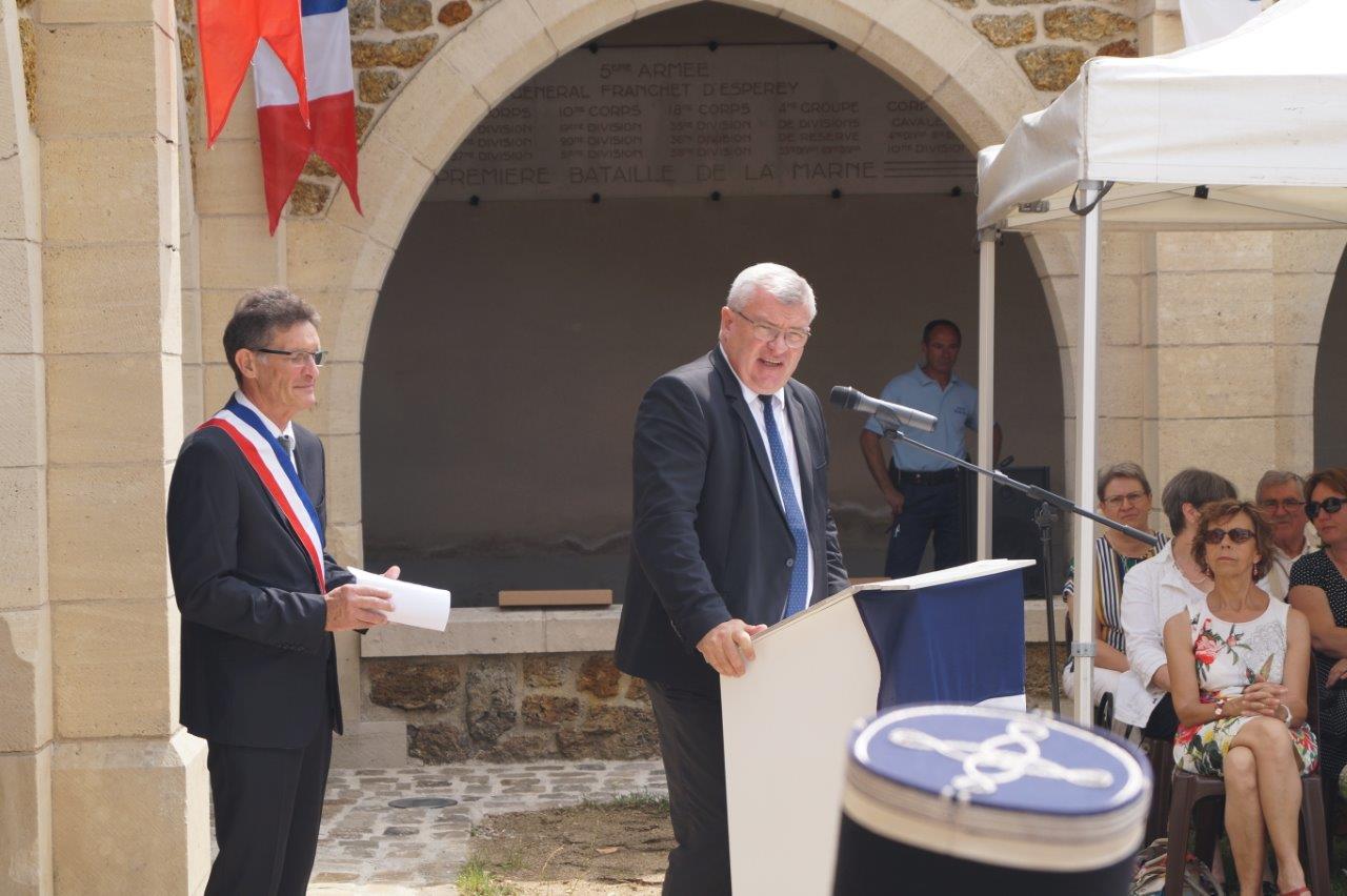 Christian Bruyen, conseiller municipal de Dormans et président du Conseil départemental de la Marne, explique les raisons de l'annulation de l'évènement du 18 juillet 2018.