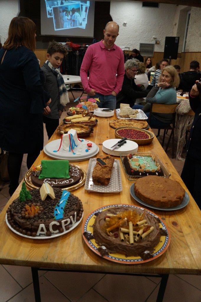 Le concours de desserts est ouvert.