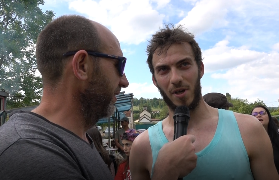 Maxime Huet répond aux questions de Olivier Farard.