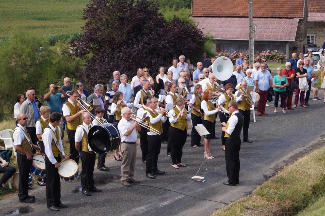 La Musique de Dormans a assuré la partie musicale de la cérémonie.